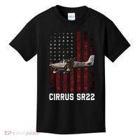 Cirrus Sr22 Aircraft Kids T-Shirt thumb 0