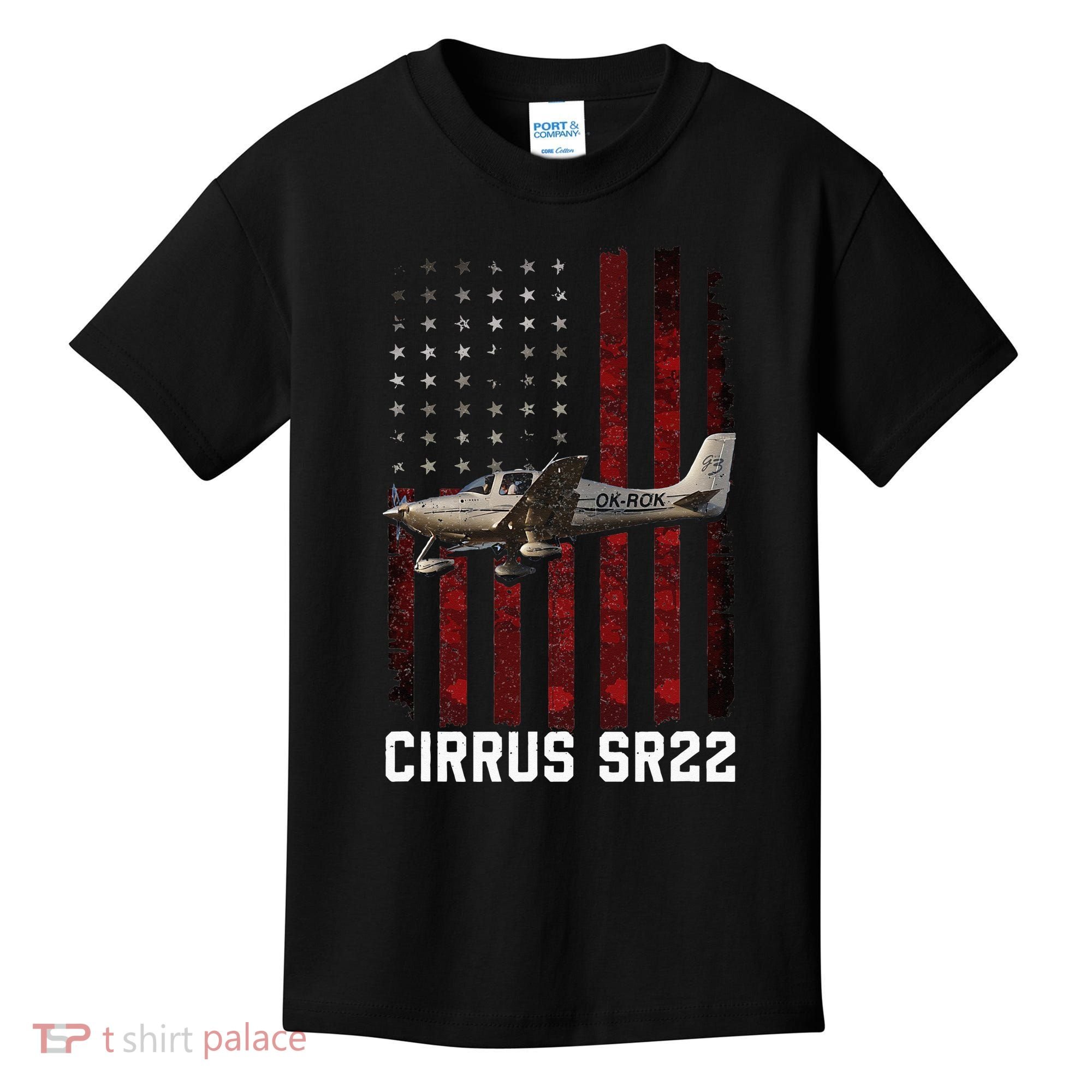 Cirrus Sr22 Aircraft Kids T-Shirt