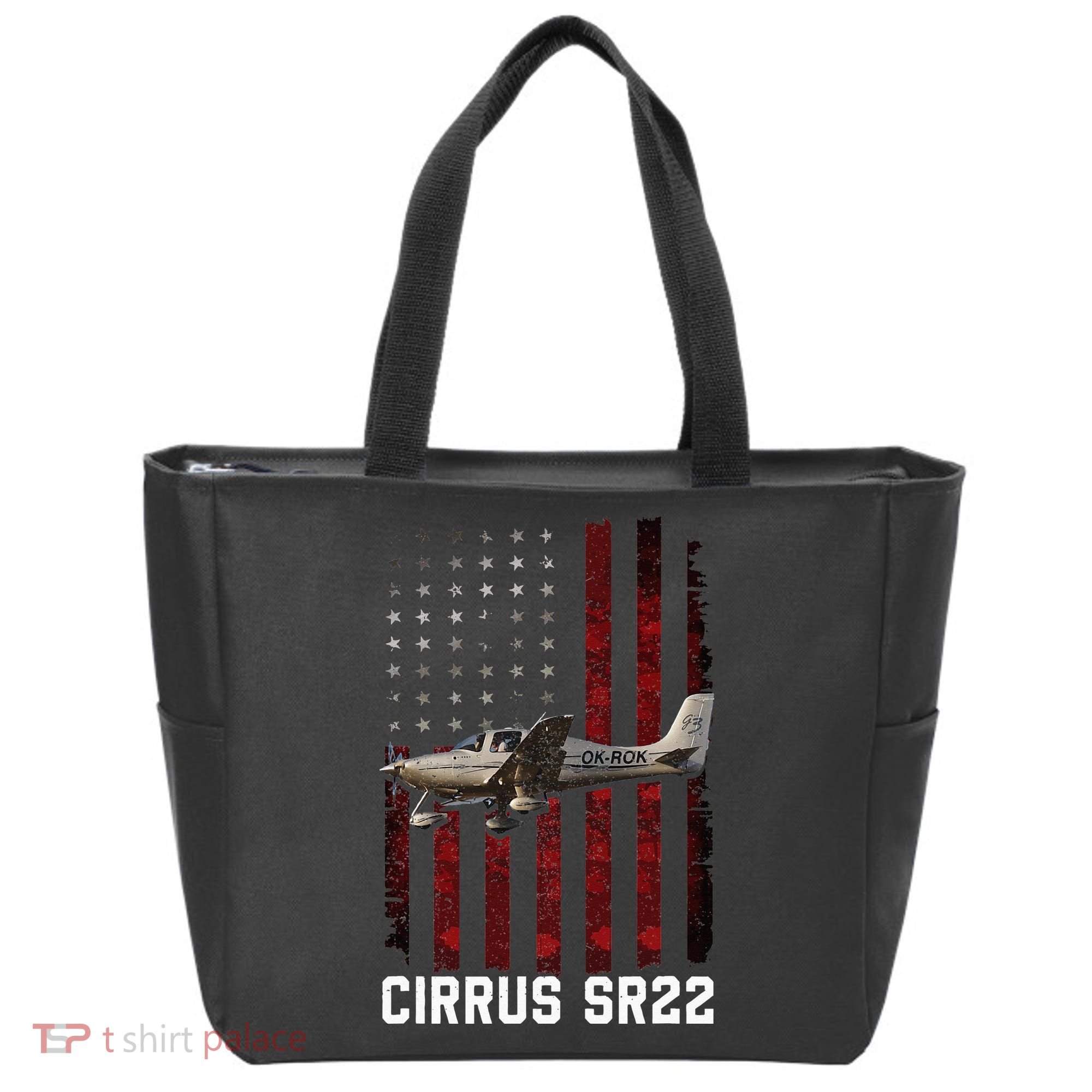 Cirrus Sr22 Aircraft Tote Bag