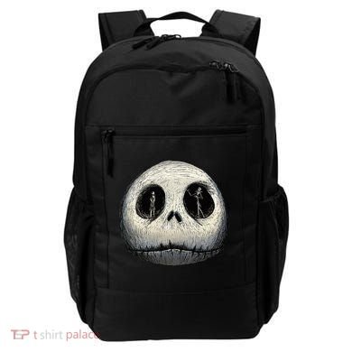 Christmas Sally And Jack Face Backpack