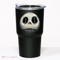 Christmas Sally And Jack Face Tumbler thumb 0