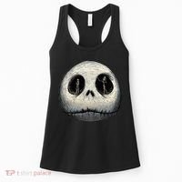Christmas Sally And Jack Face Women's Tank Top thumb 0
