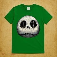 Christmas Sally And Jack Face T-Shirt thumb 5
