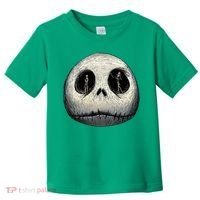 Christmas Sally And Jack Face Toddler T-Shirt thumb 0