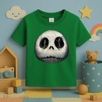 Christmas Sally And Jack Face Toddler T-Shirt thumb 3
