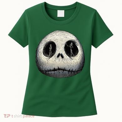 Christmas Sally And Jack Face Women's T-Shirt