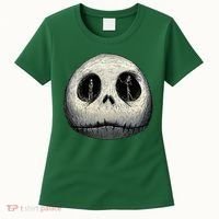 Christmas Sally And Jack Face Women's T-Shirt thumb 0