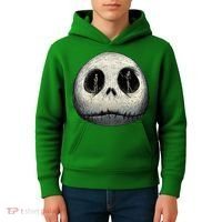 Christmas Sally And Jack Face Kids Hoodie thumb 4
