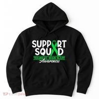 Cancer Support Awareness Squad I TBI Traumatic Brain Injury Hoodie thumb 0
