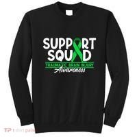 Cancer Support Awareness Squad I TBI Traumatic Brain Injury Sweatshirt thumb 0