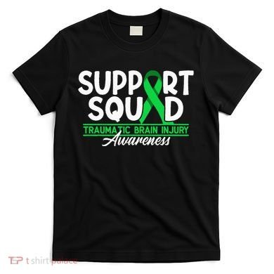 Cancer Support Awareness Squad I TBI Traumatic Brain Injury T-Shirt