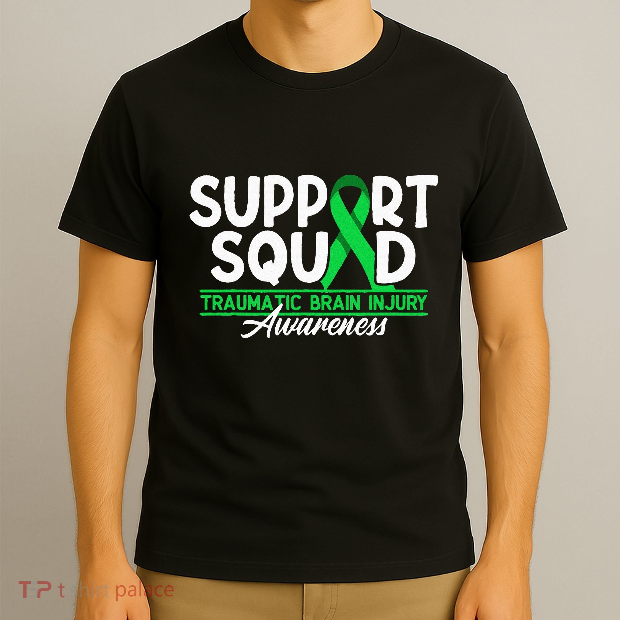 Cancer Support Awareness Squad I TBI Traumatic Brain Injury T-Shirt
