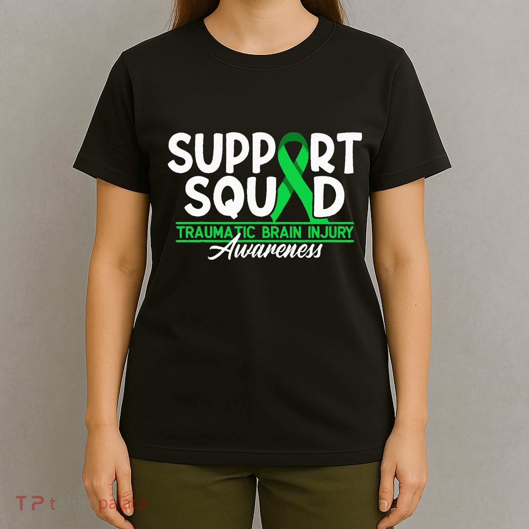 Cancer Support Awareness Squad I TBI Traumatic Brain Injury T-Shirt