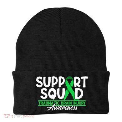 Cancer Support Awareness Squad I TBI Traumatic Brain Injury Beanie