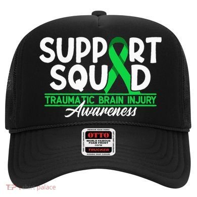 Cancer Support Awareness Squad I TBI Traumatic Brain Injury Hat