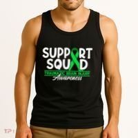 Cancer Support Awareness Squad I TBI Traumatic Brain Injury Tank Top thumb 3