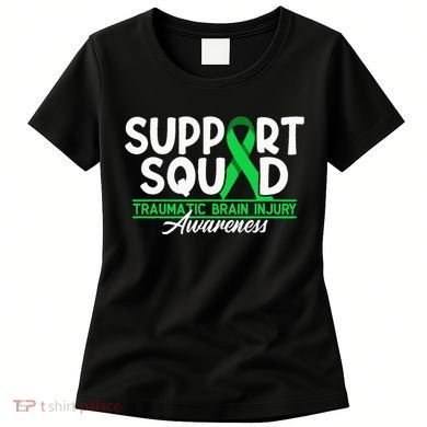 Cancer Support Awareness Squad I TBI Traumatic Brain Injury Women's T-Shirt