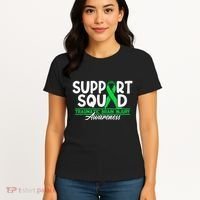 Cancer Support Awareness Squad I TBI Traumatic Brain Injury Women's T-Shirt thumb 4
