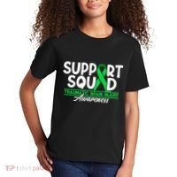Cancer Support Awareness Squad I TBI Traumatic Brain Injury Kids T-Shirt thumb 2