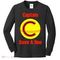 Captain Save A Hoe Kids Long Sleeve Shirt thumb 0
