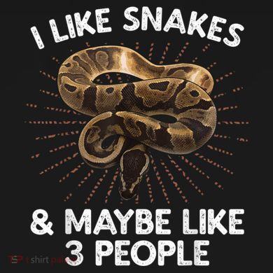 Cool Snake Art For Men Women Ball Python Rattlesnake Reptile USA-Made Doggie Bandana