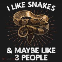 Cool Snake Art For Men Women Ball Python Rattlesnake Reptile Polo thumb 3