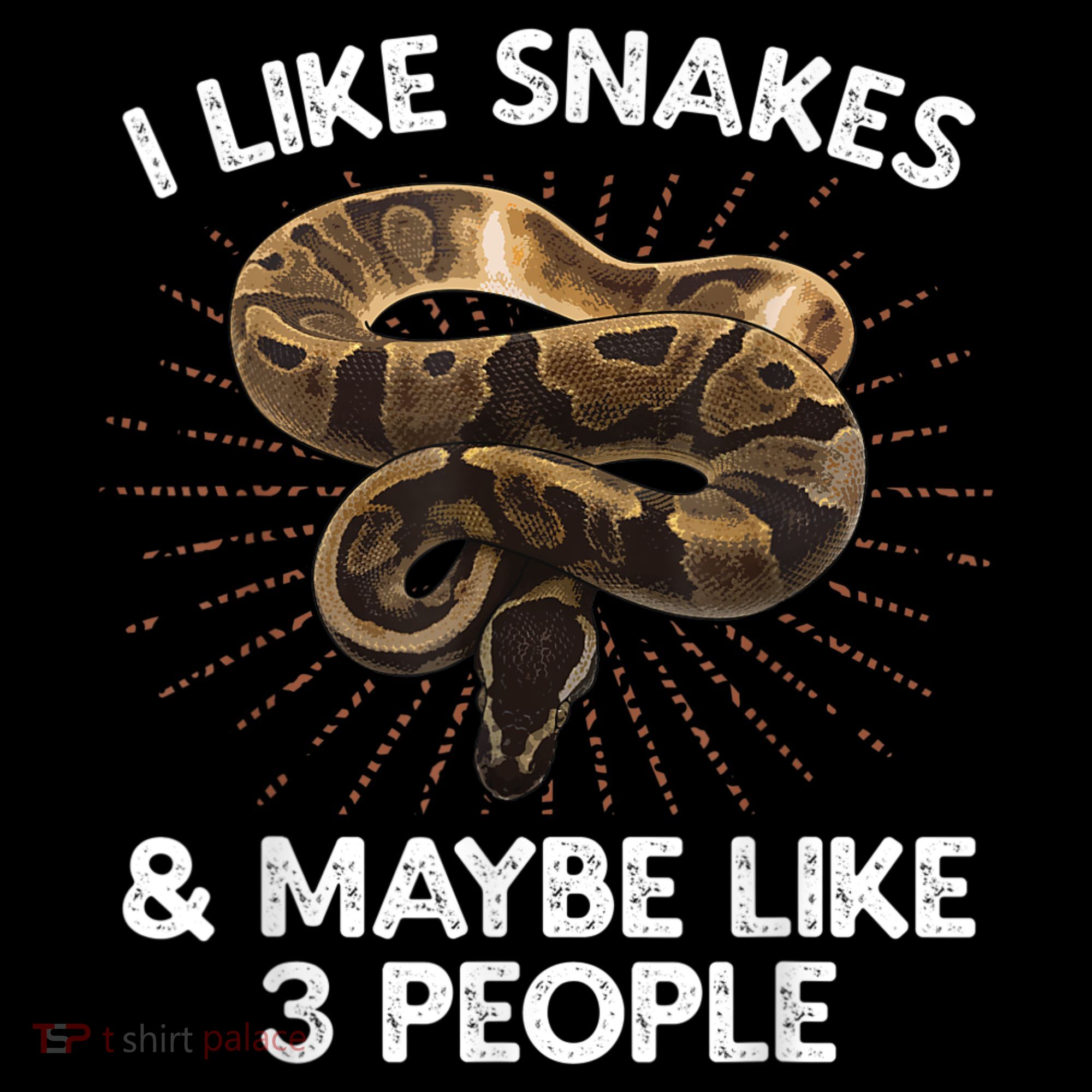 Cool Snake Art For Men Women Ball Python Rattlesnake Reptile Ornament