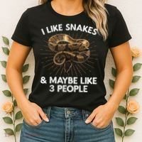 Cool Snake Art For Men Women Ball Python Rattlesnake Reptile Women's T-Shirt thumb 2