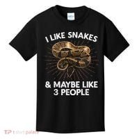 Cool Snake Art For Men Women Ball Python Rattlesnake Reptile Kids T-Shirt thumb 0
