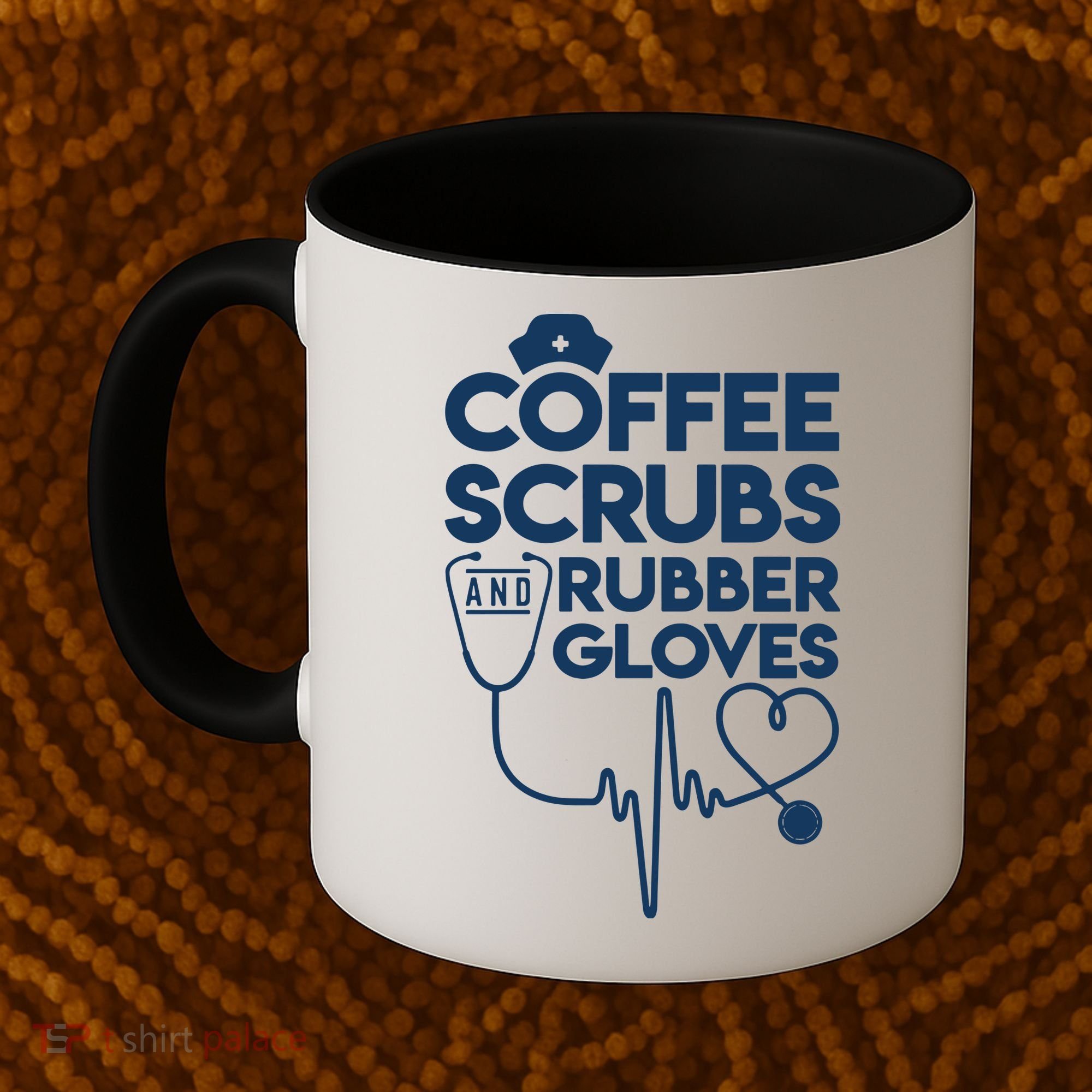 Coffee Scrubs And Rubber Coffee Mug