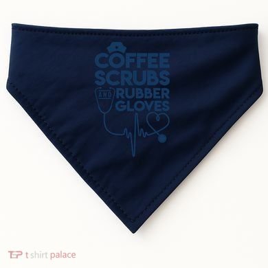 Coffee Scrubs And Rubber USA-Made Doggie Bandana