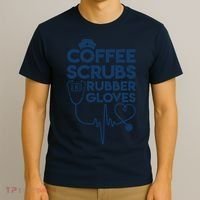 Coffee Scrubs And Rubber T-Shirt thumb 3