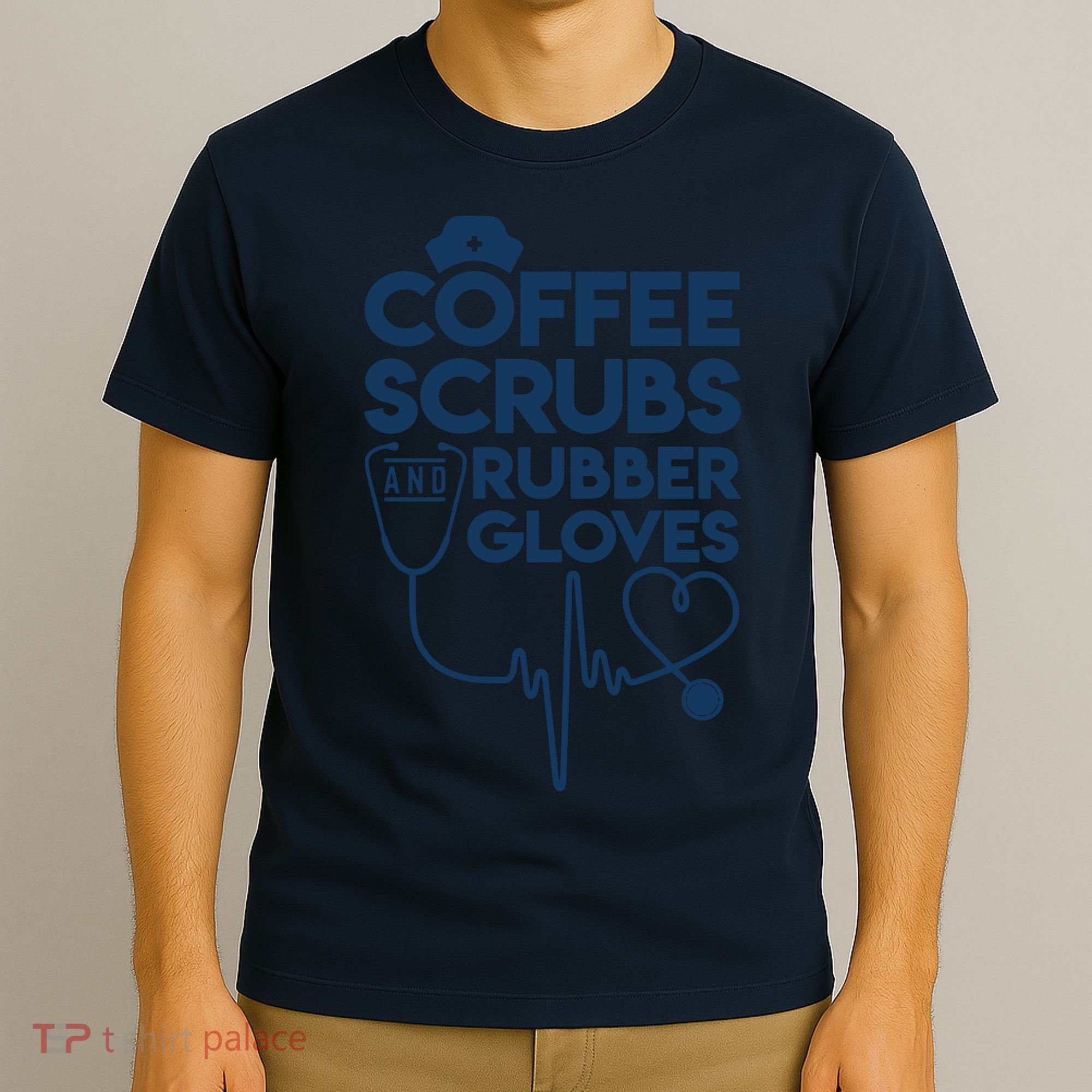 Coffee Scrubs And Rubber T-Shirt