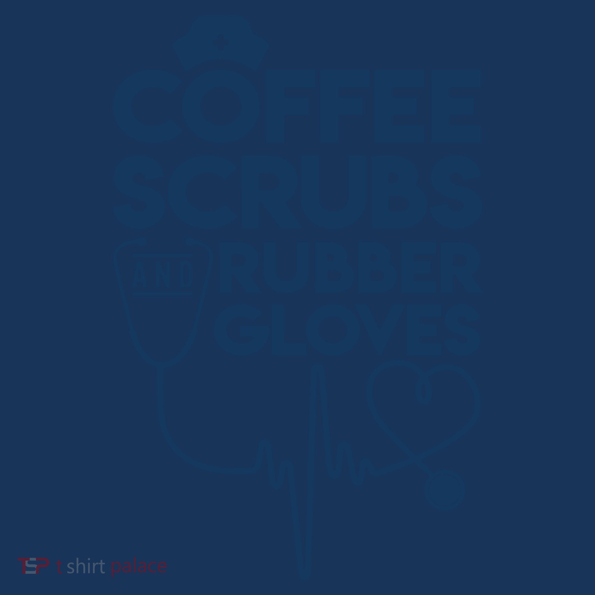Coffee Scrubs And Rubber Tank Top