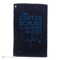 Coffee Scrubs And Rubber Golf Towel thumb 0