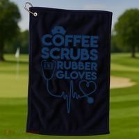 Coffee Scrubs And Rubber Golf Towel thumb 1