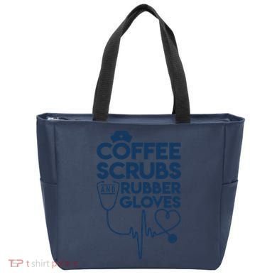 Coffee Scrubs And Rubber Tote Bag