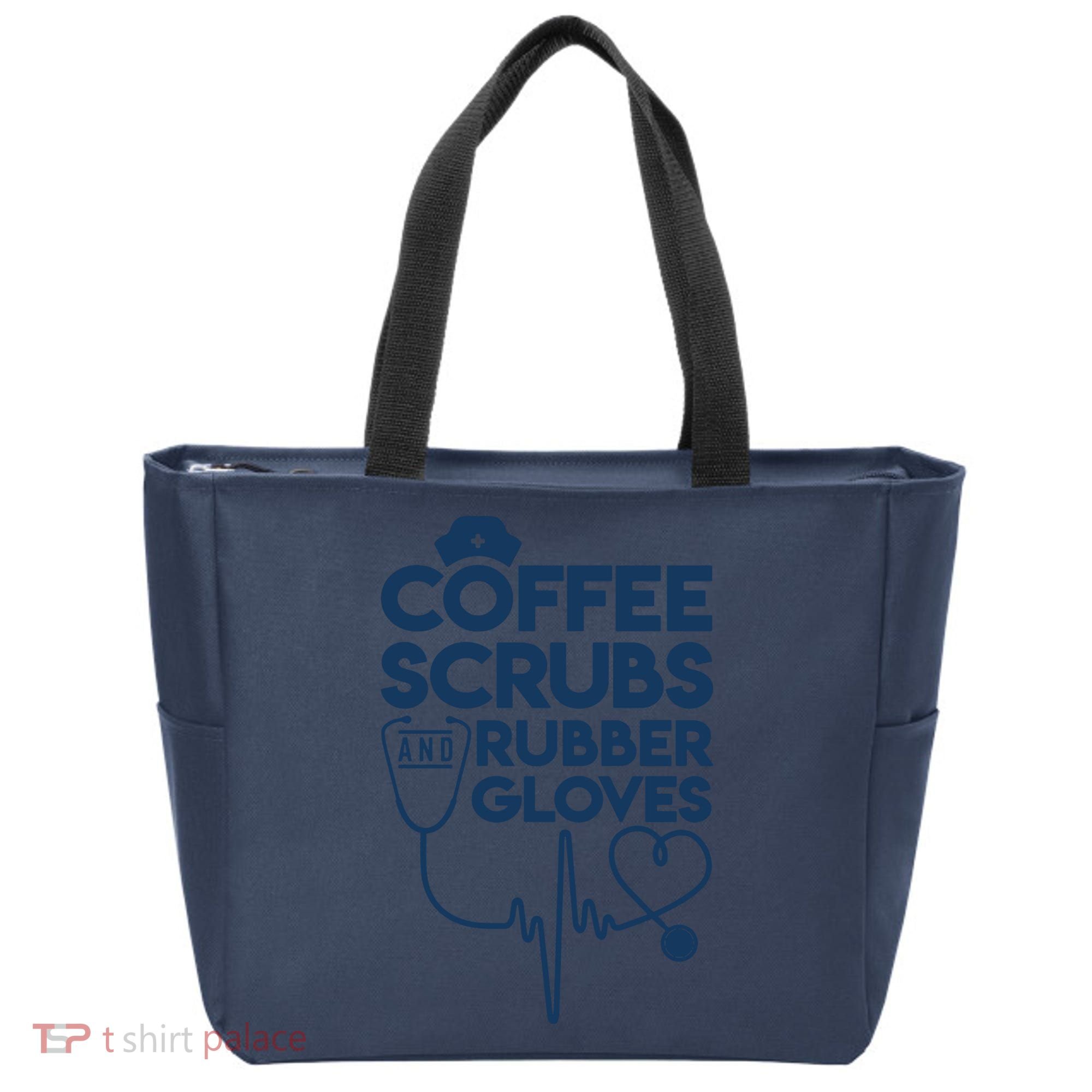 Coffee Scrubs And Rubber Tote Bag
