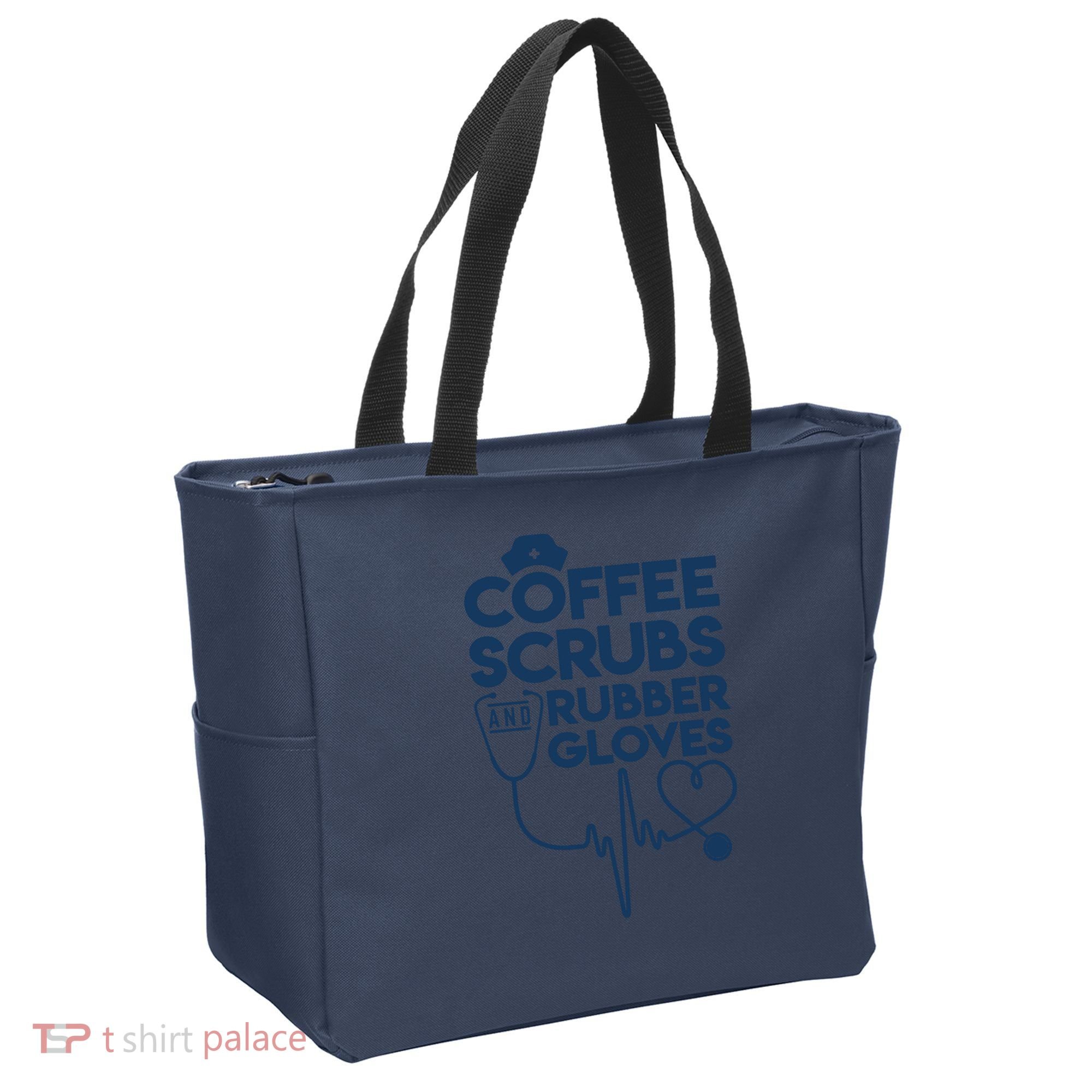 Coffee Scrubs And Rubber Tote Bag
