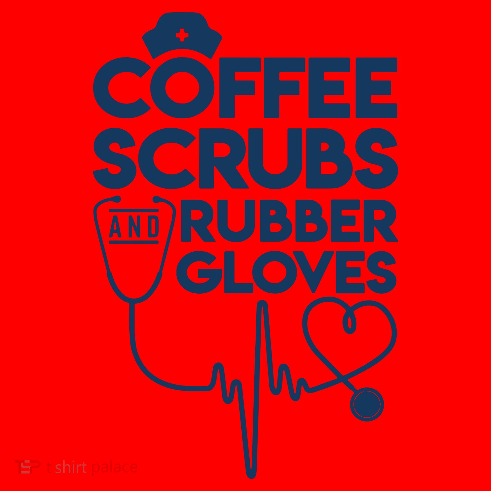Coffee Scrubs And Rubber Santa Hat