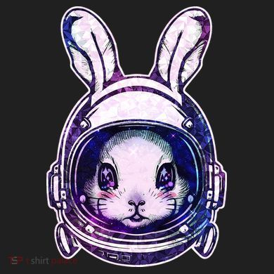 Cute Space Astronaut Bunny Rabbit Comfort Colors T-Shirt