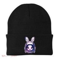 Cute Space Astronaut Bunny Rabbit Beanie thumb 0
