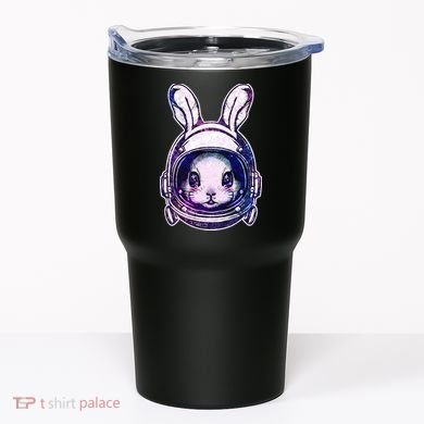 Cute Space Astronaut Bunny Rabbit Tumbler