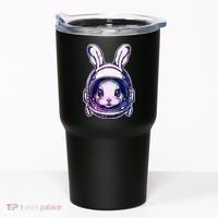 Cute Space Astronaut Bunny Rabbit Tumbler thumb 0