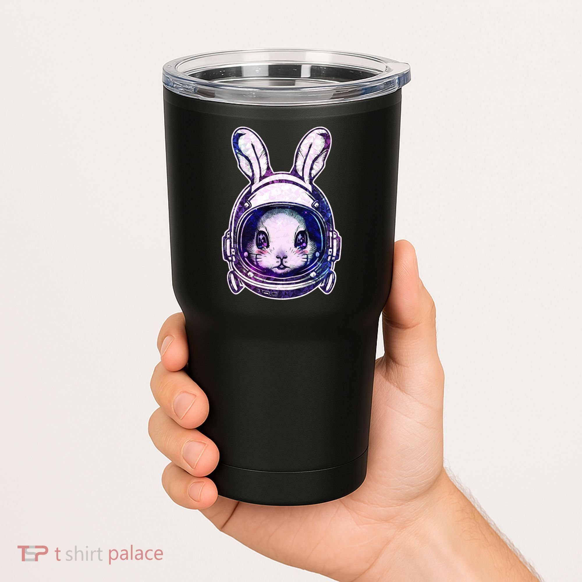 Cute Space Astronaut Bunny Rabbit Tumbler
