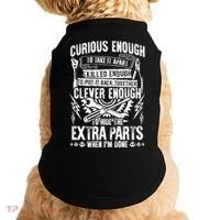 Curious Skilled And Clever Gift Funny Car Auto Truck Mechanic Meaningful Gift Doggie Tank thumb 0