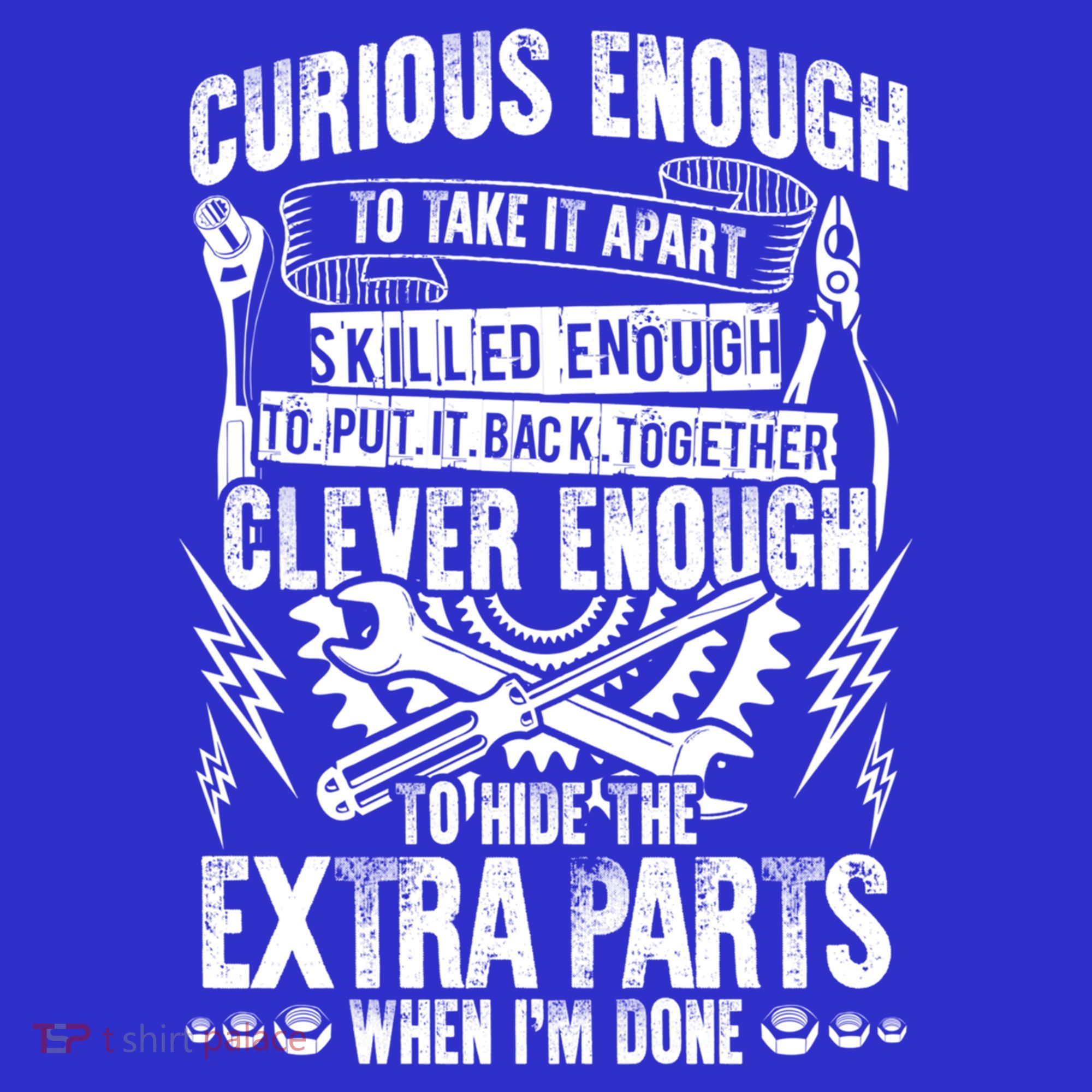 Curious Skilled And Clever Gift Funny Car Auto Truck Mechanic Meaningful Gift Women's T-Shirt