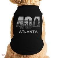 City Skyline Area Code 404 Downtown Atlanta Georgia Souvenir Doggie Tank thumb 0