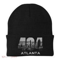 City Skyline Area Code 404 Downtown Atlanta Georgia Souvenir Beanie thumb 0