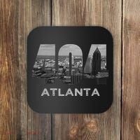 City Skyline Area Code 404 Downtown Atlanta Georgia Souvenir Coaster thumb 0